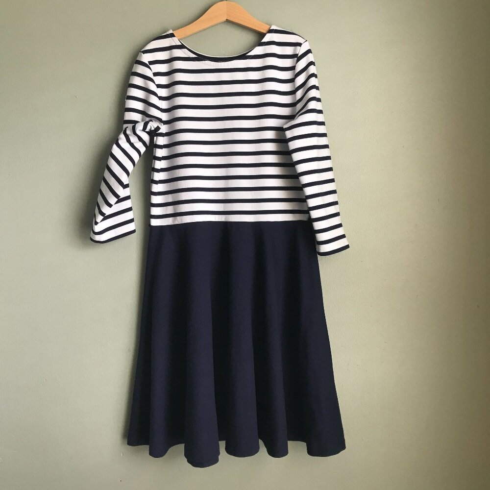 Polo Ralph Lauren Girl Blue and White School Dress Size 16